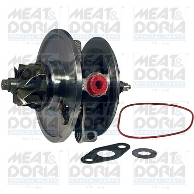 Core assembly, turbocharger
